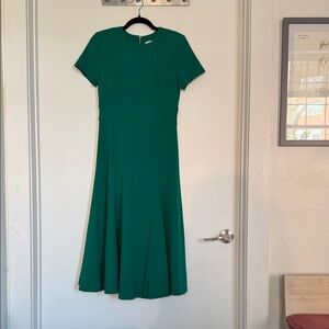 Calvin Klein Classic Green Midi Dress